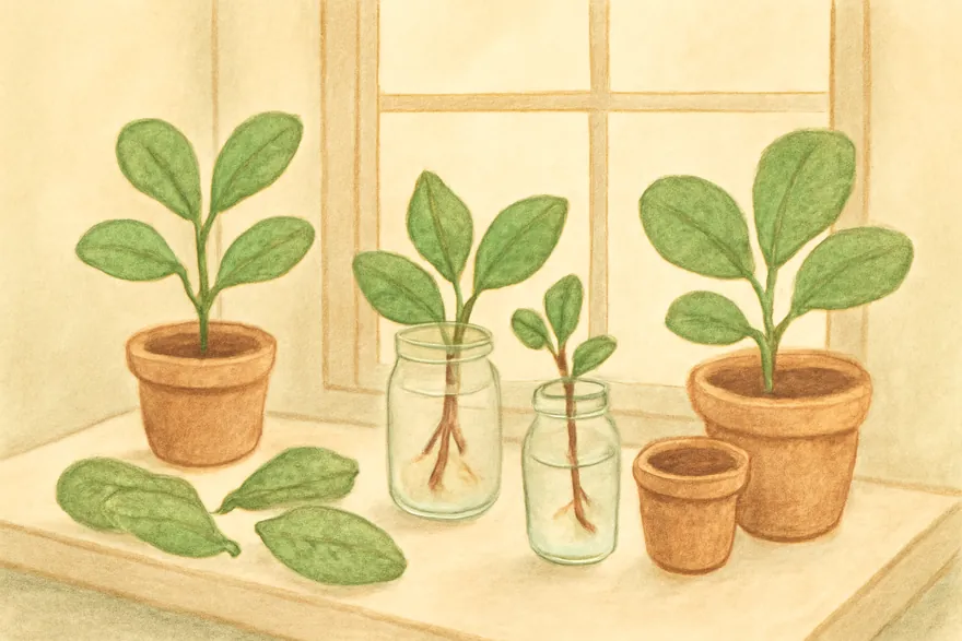 Propagating Fiddle Leaf Fig and Other Finicky Woody Plants: Why They Root Slowly on Windowsills and How to Speed It Up