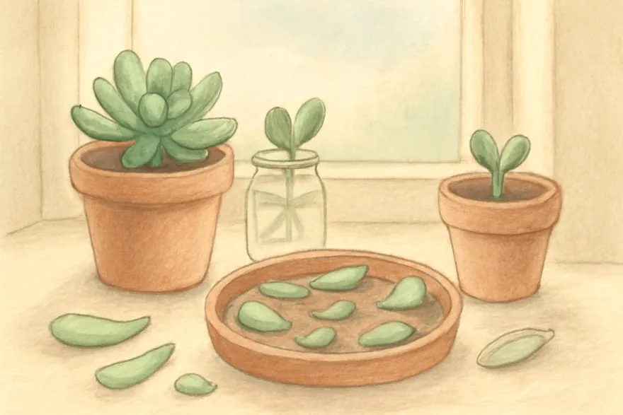 Succulent Leaf Propagation: Growing New Plants from Single Leaves